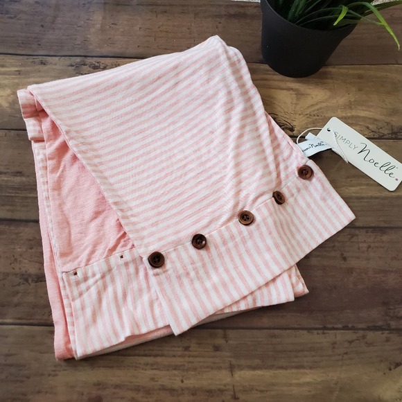 NWT Simply Noelle | Soft Stretch Button Scarf - Picture 1 of 7